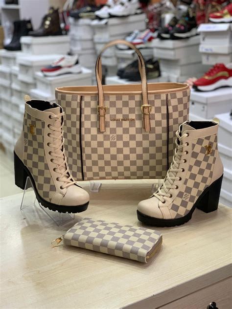 lacing Louis Vuitton shoes